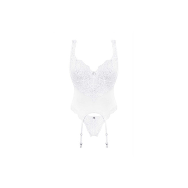 Corset et string blanc Amor Blanco